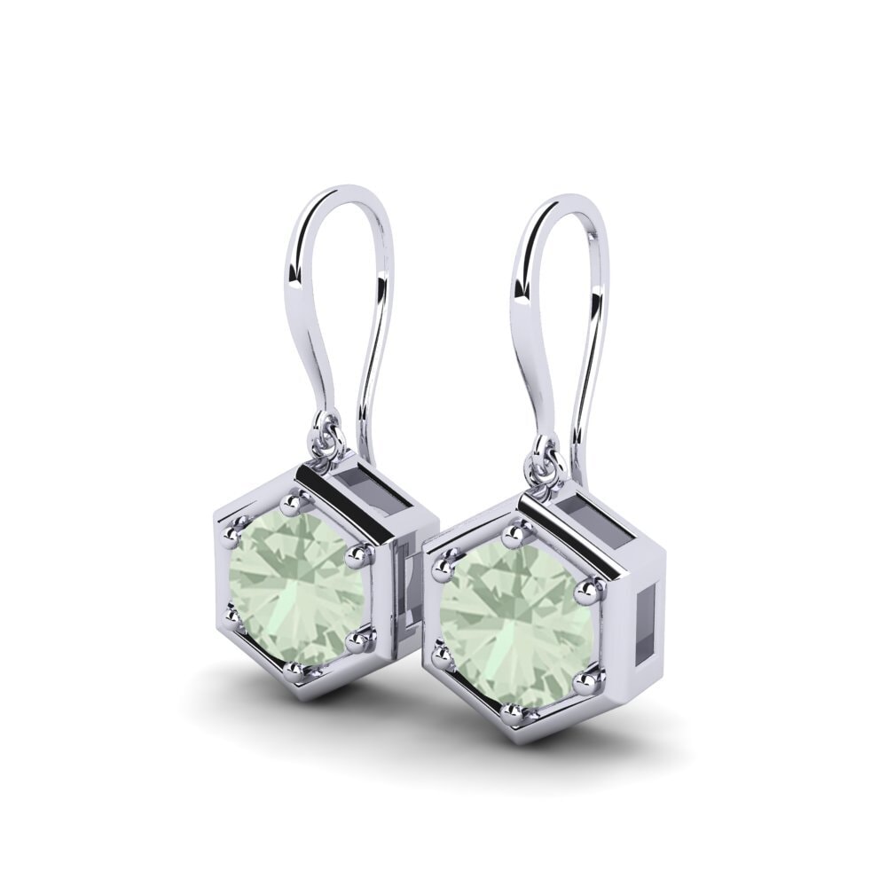 Green Amethyst Women's Earring Adducer