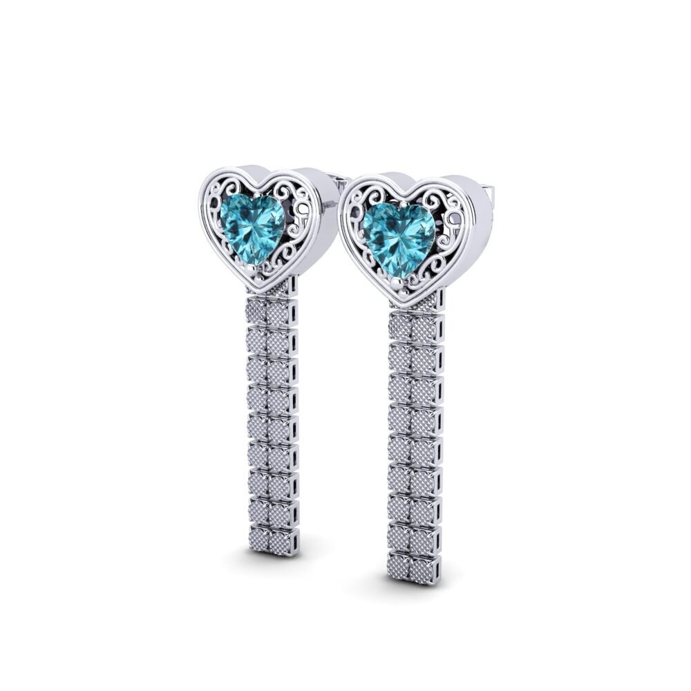 Blue Zircon Women's Earring Adjos