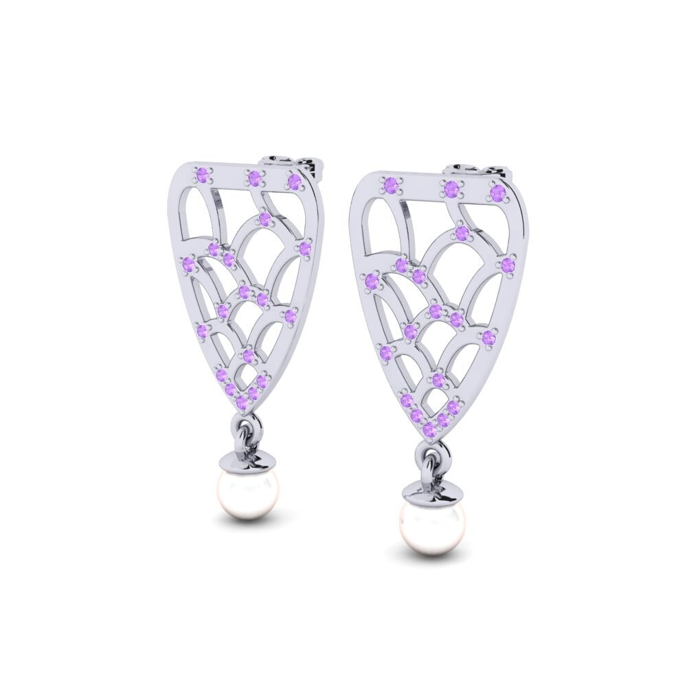 Amethyst Women's Earring Aspendossa