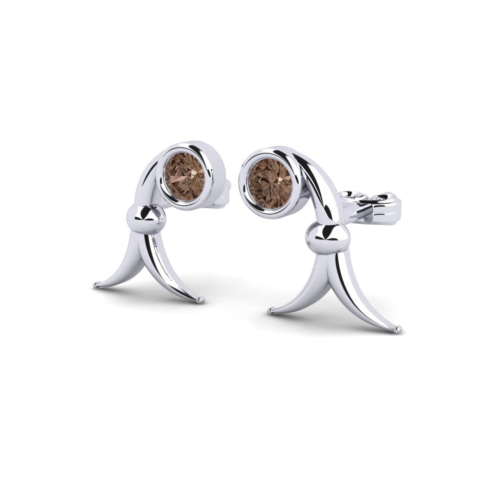 Smoky Quartz Women's Earring Booze