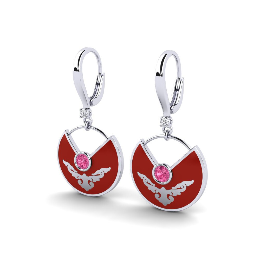 Pink Tourmaline Women's Earring Cearal