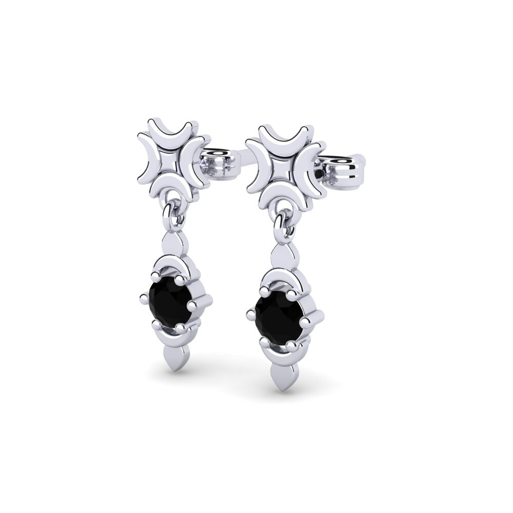 Black Sapphire Women's Earring Chayysie