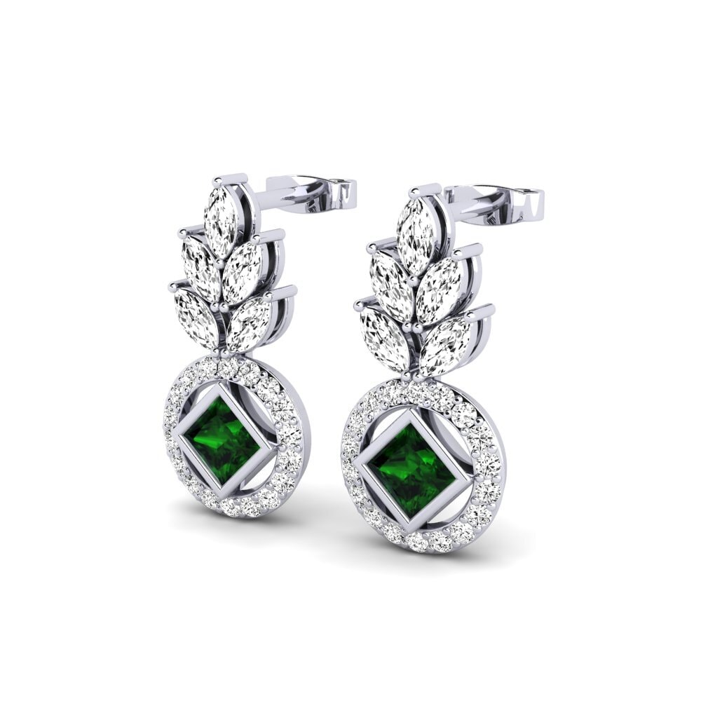 Green Tourmaline Women's Earring Jouisseur
