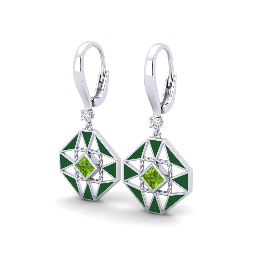 Peridot Women's Earring Noun