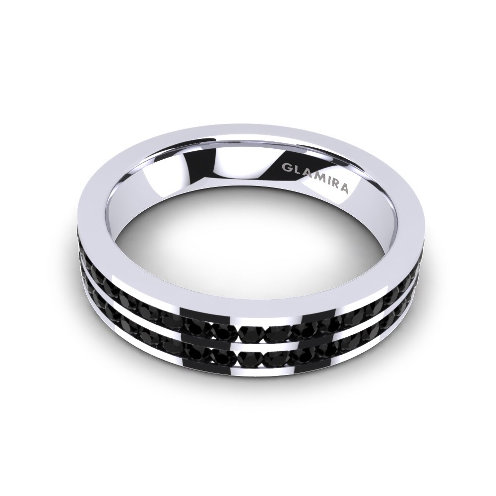 Schwarzer Diamant Ring Teresa