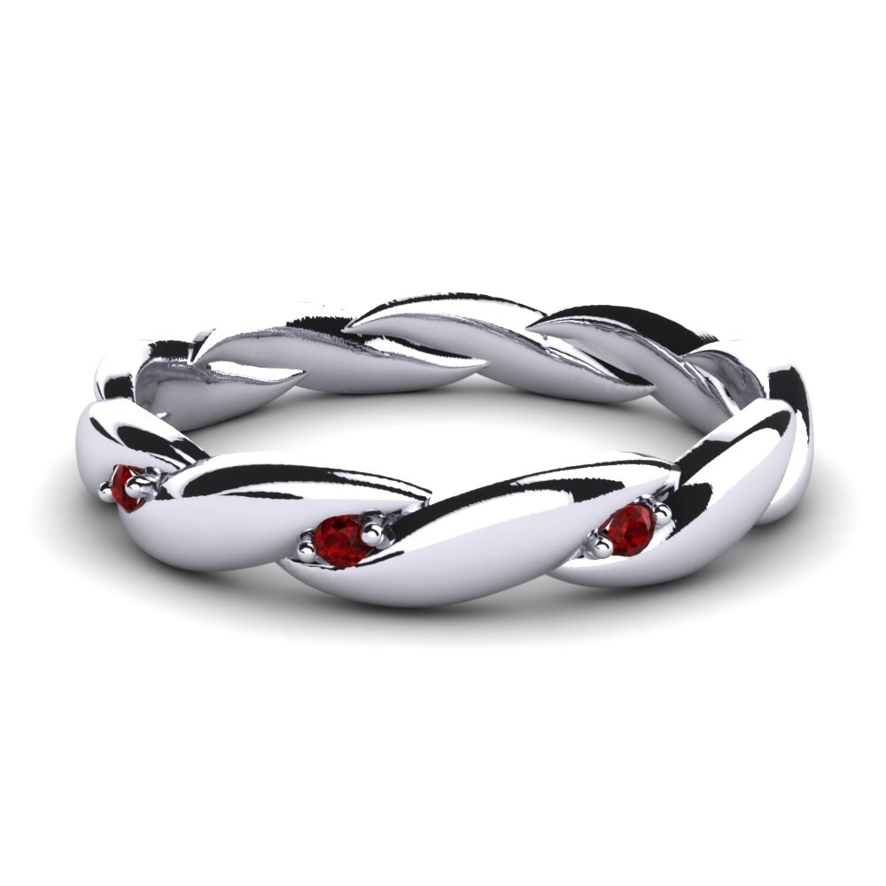 Circonita Roja Anillo Hannah