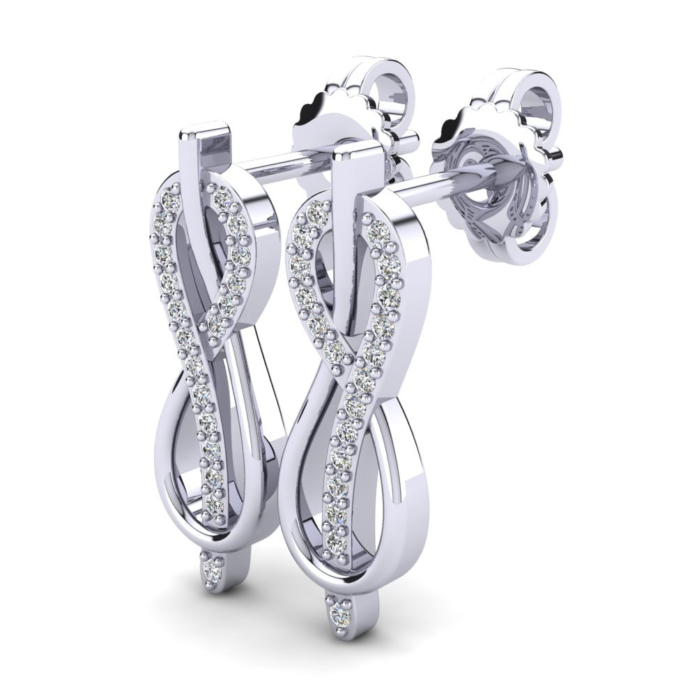 Laboratorium Gekweekte Diamant Dames Oorbellen Ackerley