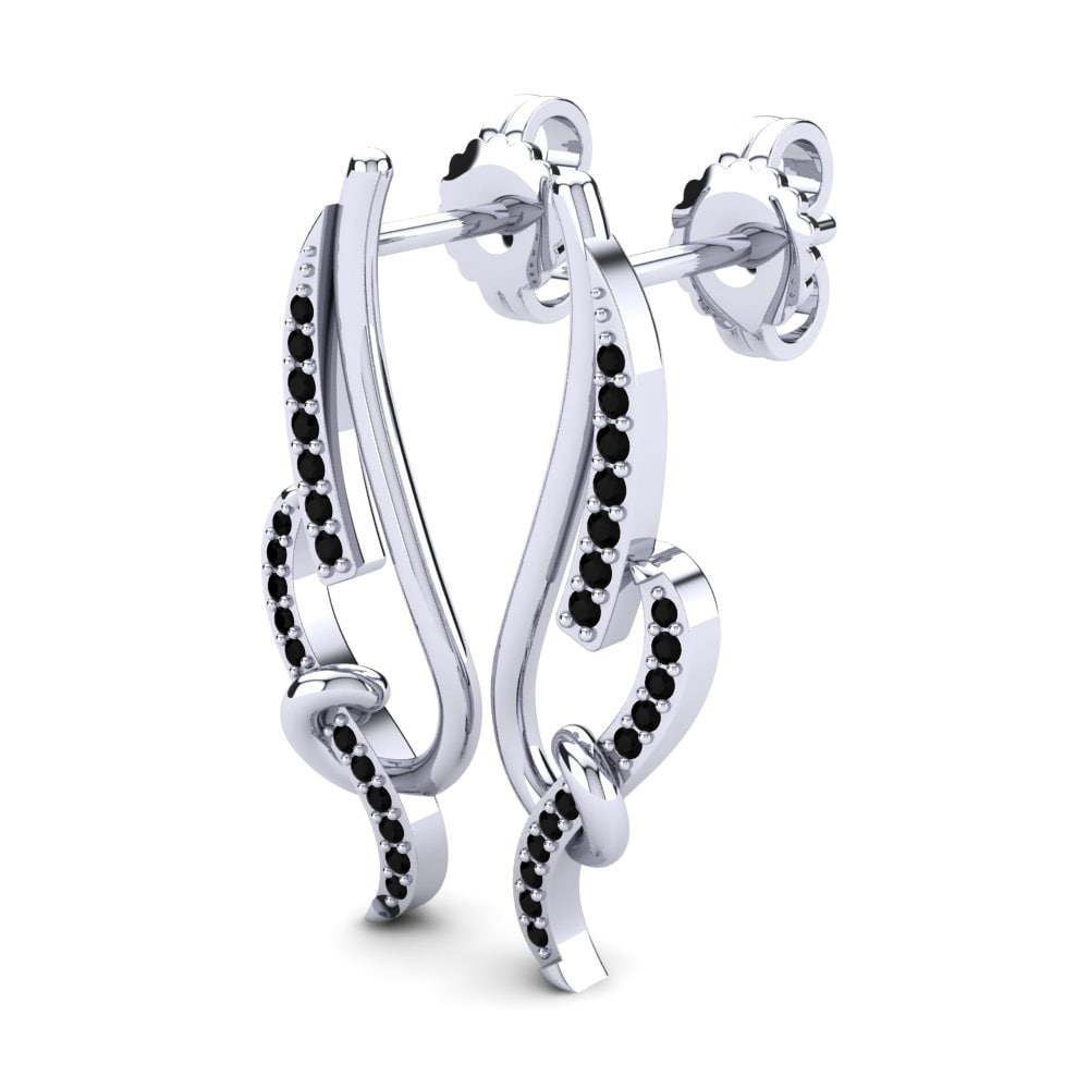 Black Onyx Women's Earring Acwellen