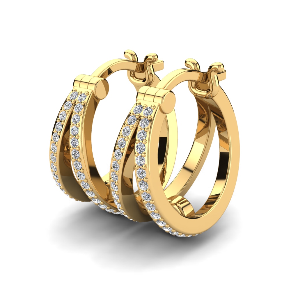 Orecchino da donna Adhellie 12 mm