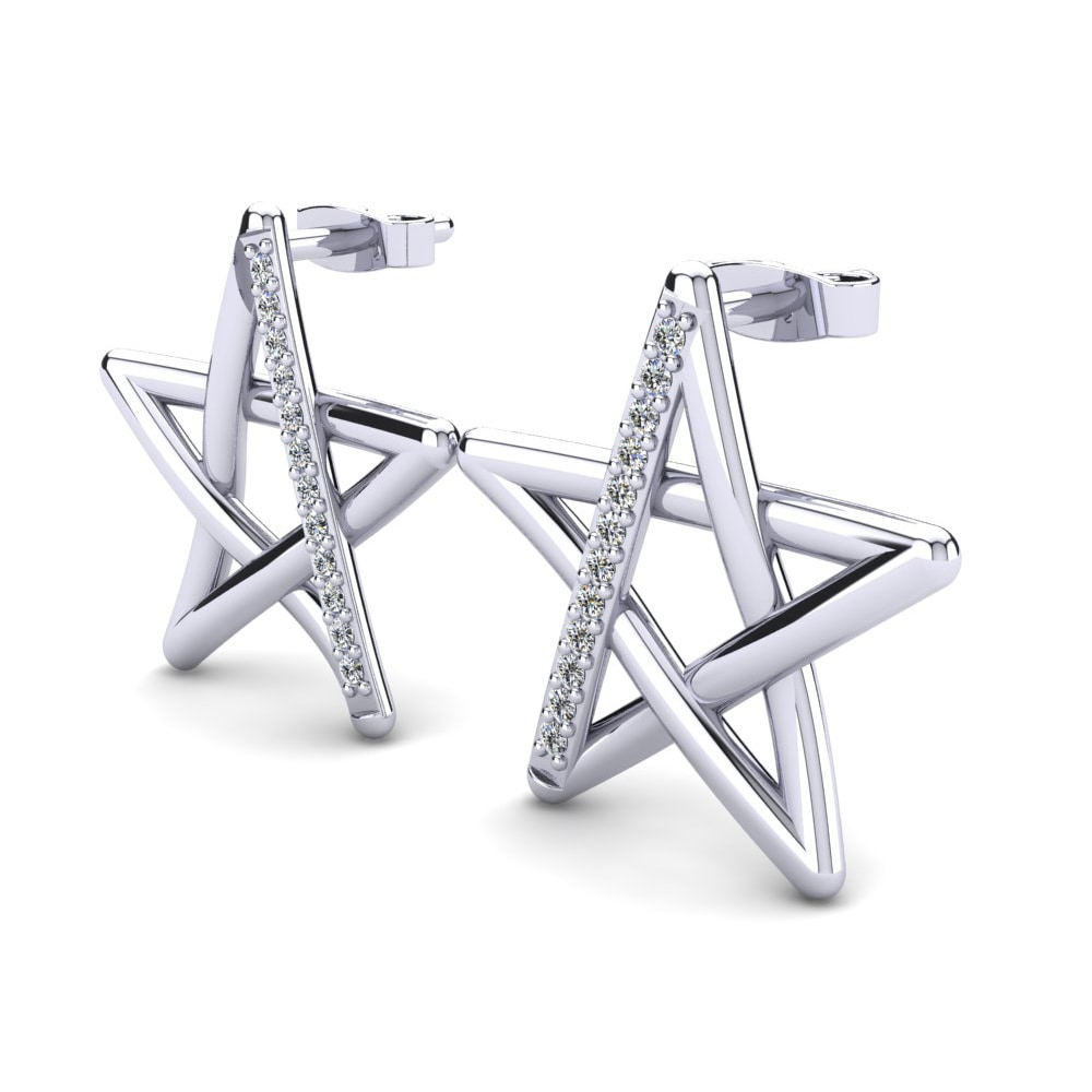 Moissanite Women's Earring Afshan