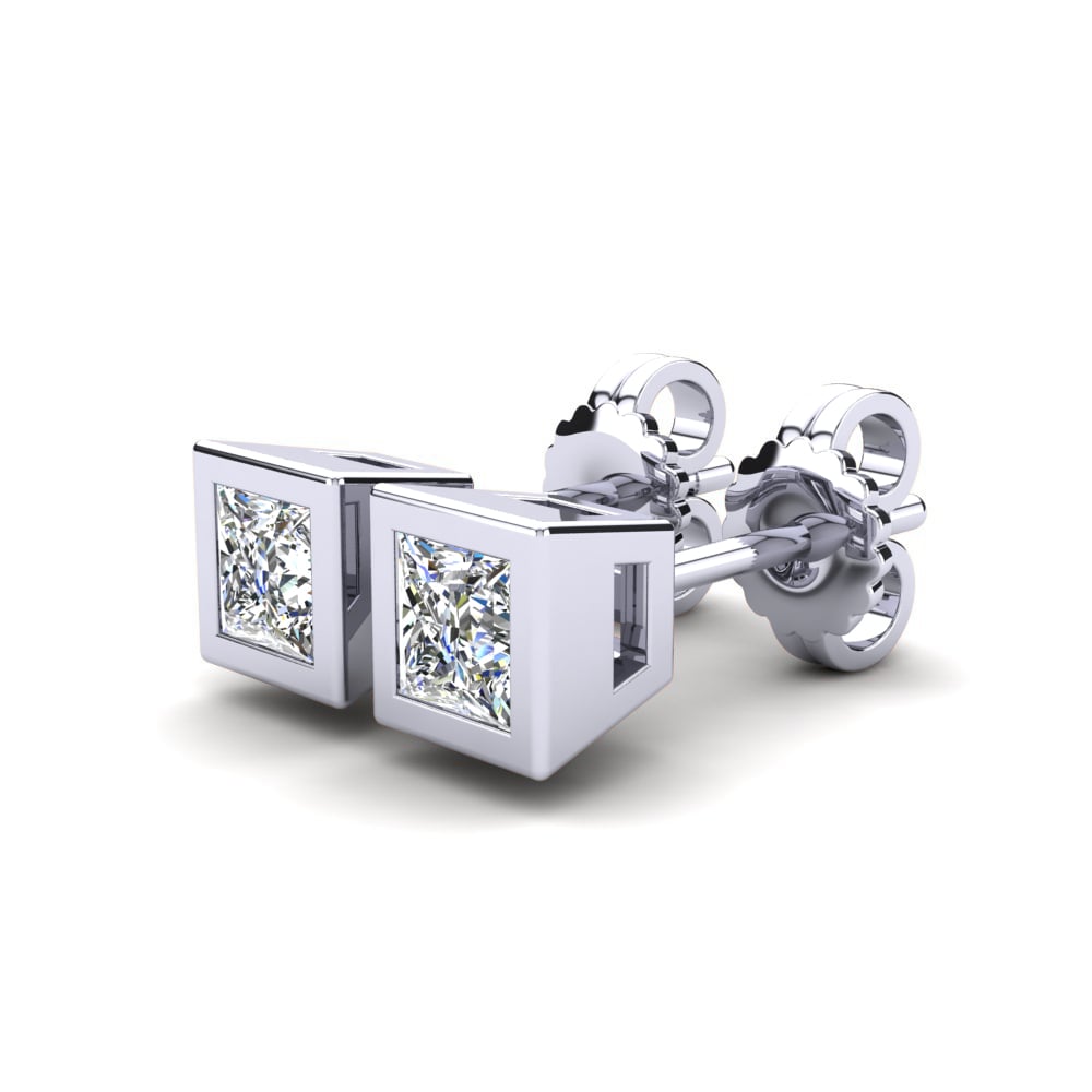 Princesa Diamante Pendiente de mujer Ahebban
