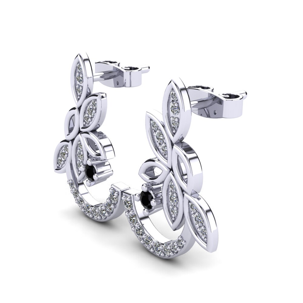 Black Sapphire Women's Earring Alisa