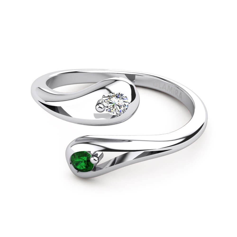 Green Zirconia Ring Alix