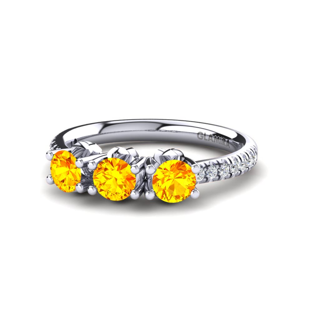Citrine Engagement Ring Aluz