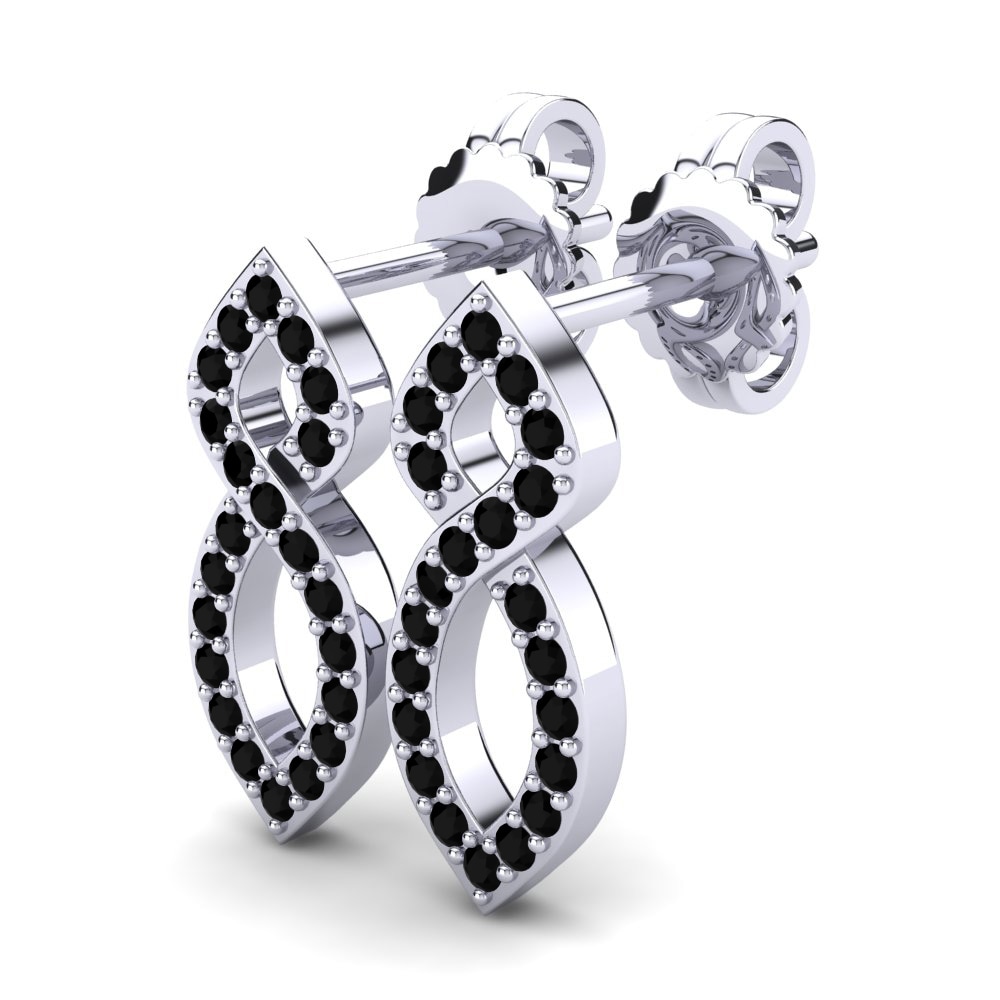 Black Onyx Women's Earring Amette