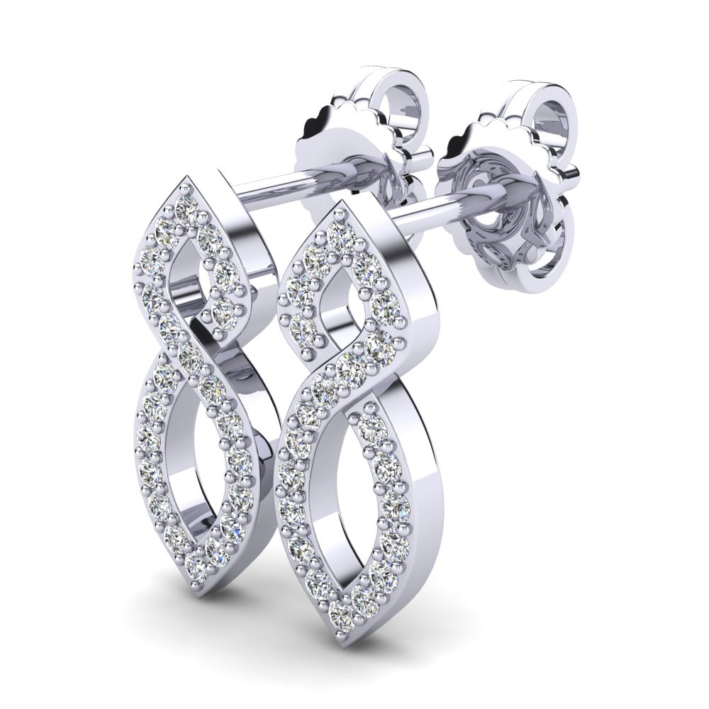 Laboratorium Gekweekte Diamant Dames Oorbellen Amette