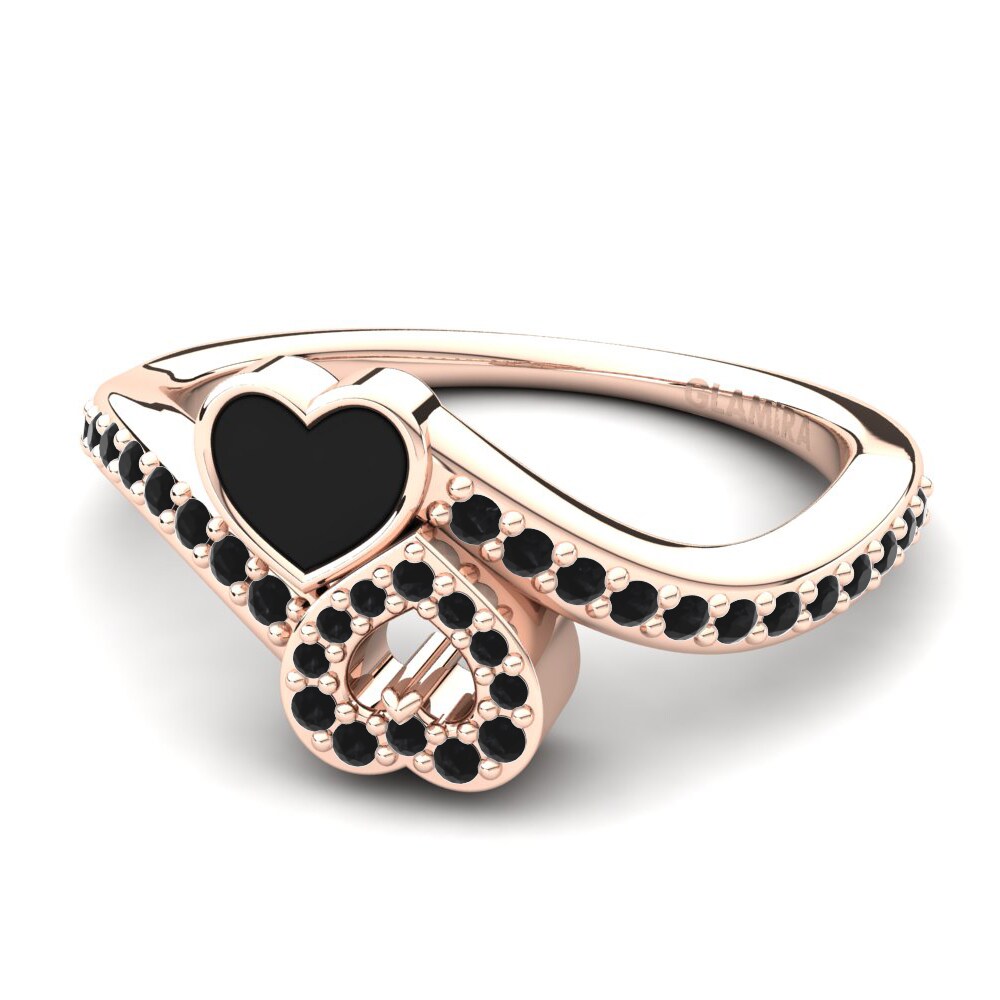 Black Sapphire Ring Annarasa