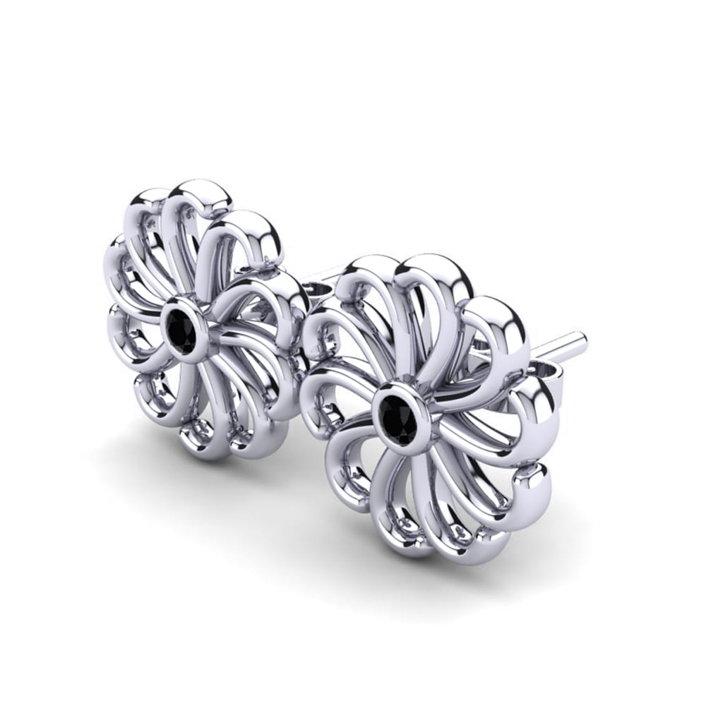 Black Sapphire Women's Earring Bedia
