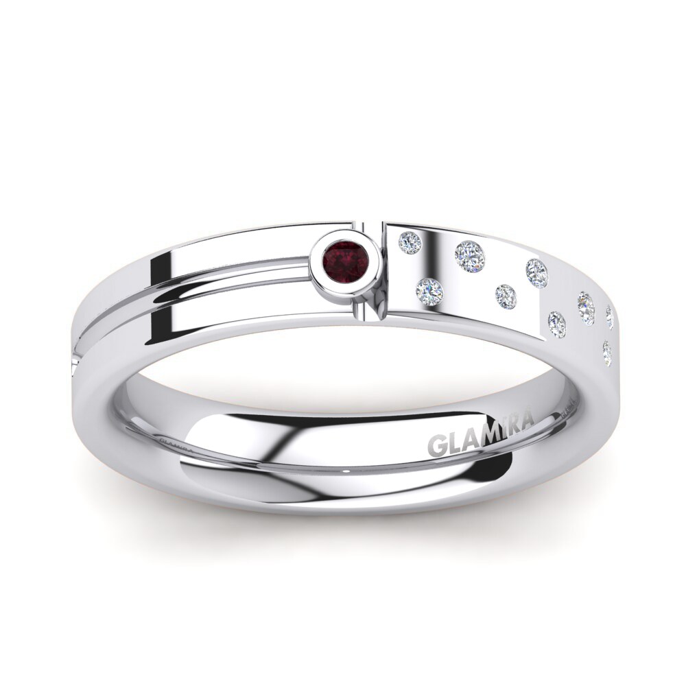 Garnet Men's Ring Bellanca