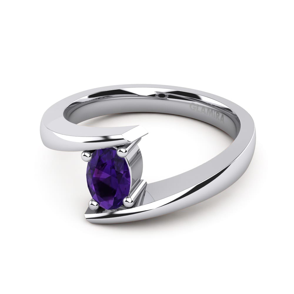 Améthyste Bague de fiançailles Bernice