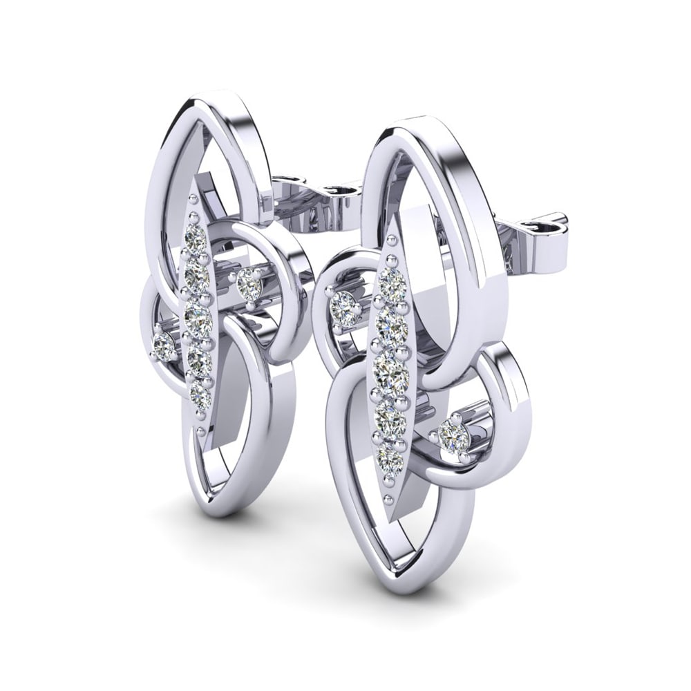 Đá Moissanite Bông tai nữ Canel