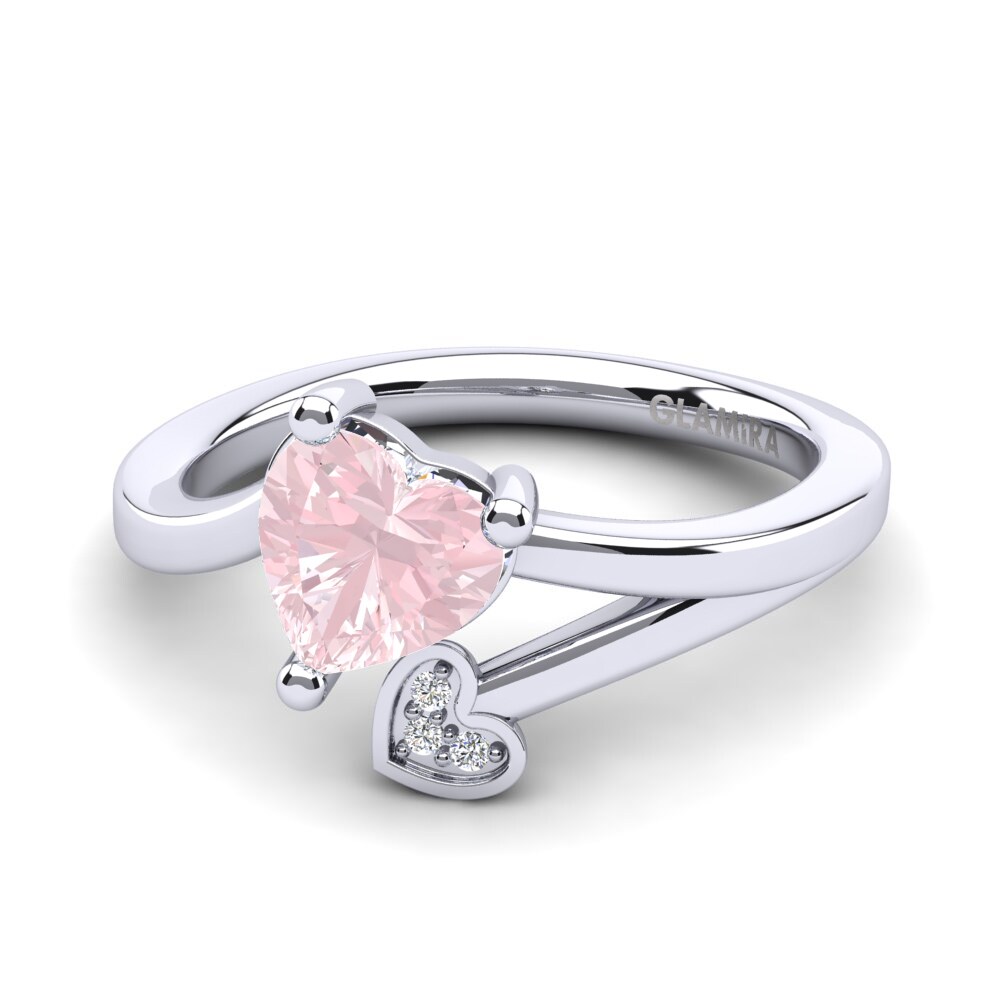 Rose Quartz Ring Clematis