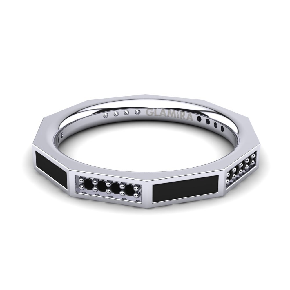 Black Sapphire Ring Clotilde