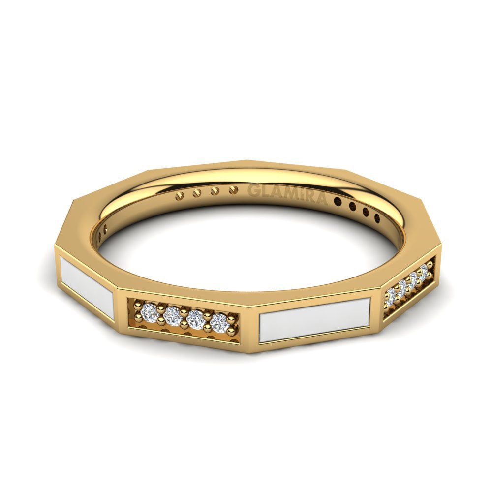 9ct Yellow Gold Ring Clotilde