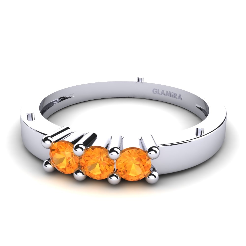 Citrine Bridal Set One Only Ring A