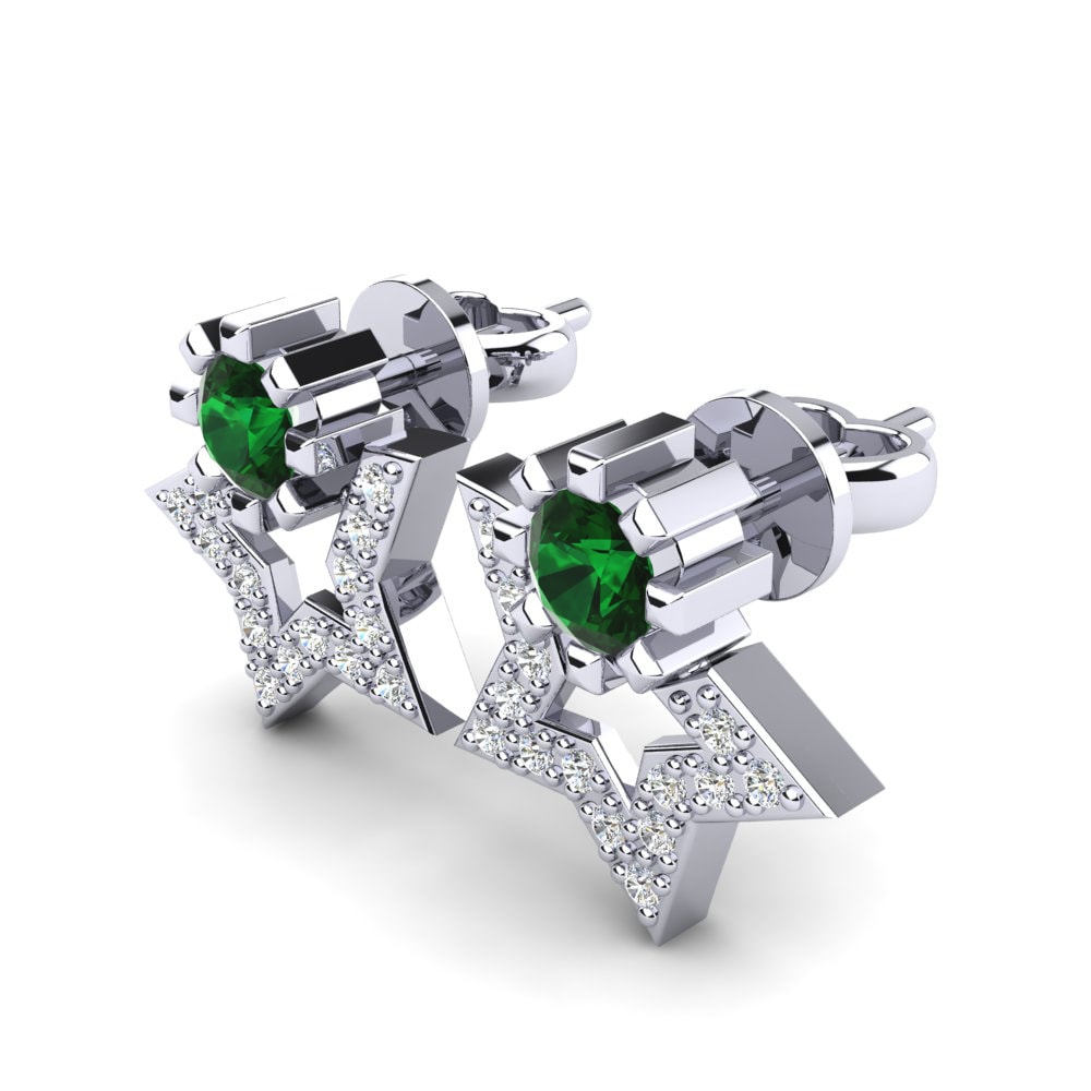 Emerald Women's Earring Amedee
