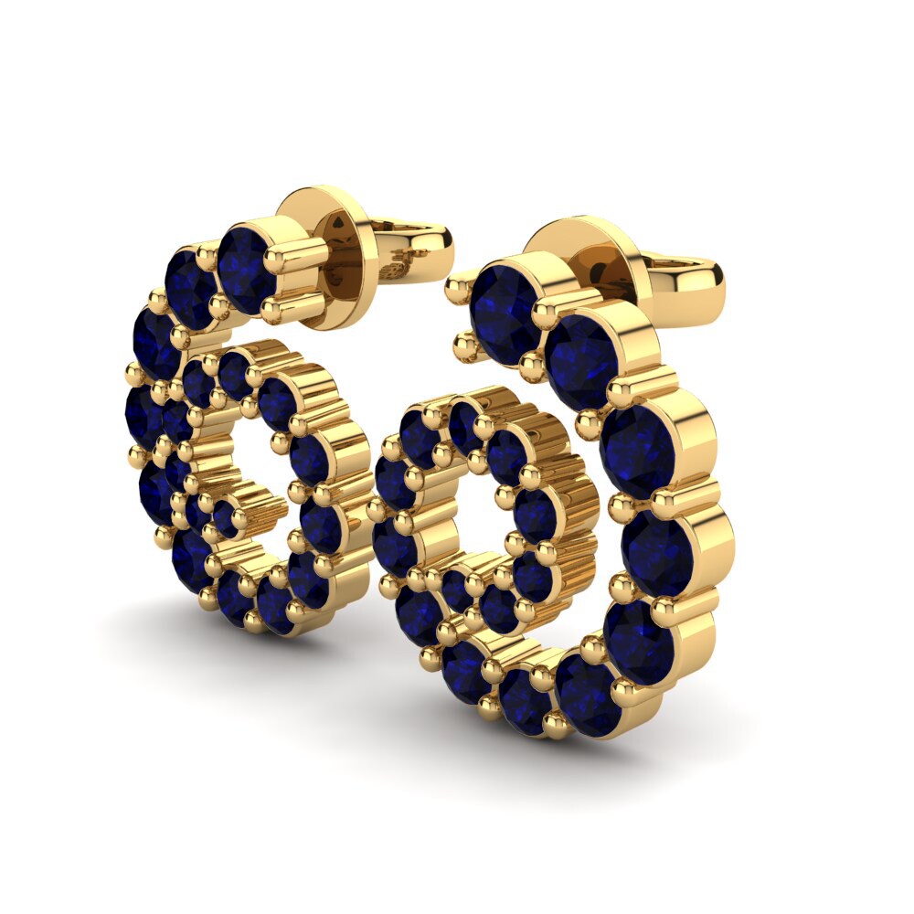 18ct Yellow Gold Women's Earring Cherell