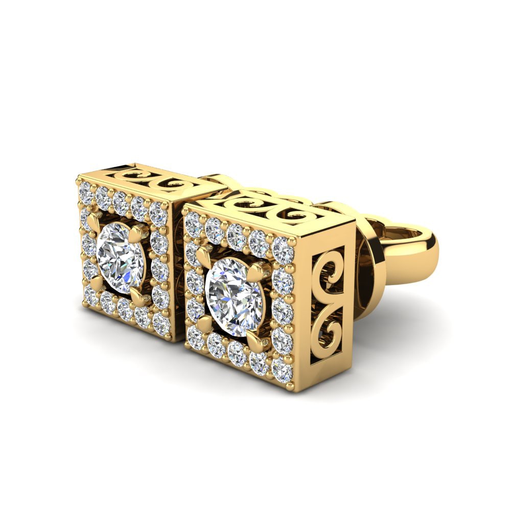 14ct Yellow Gold Women's Earring Ginevra