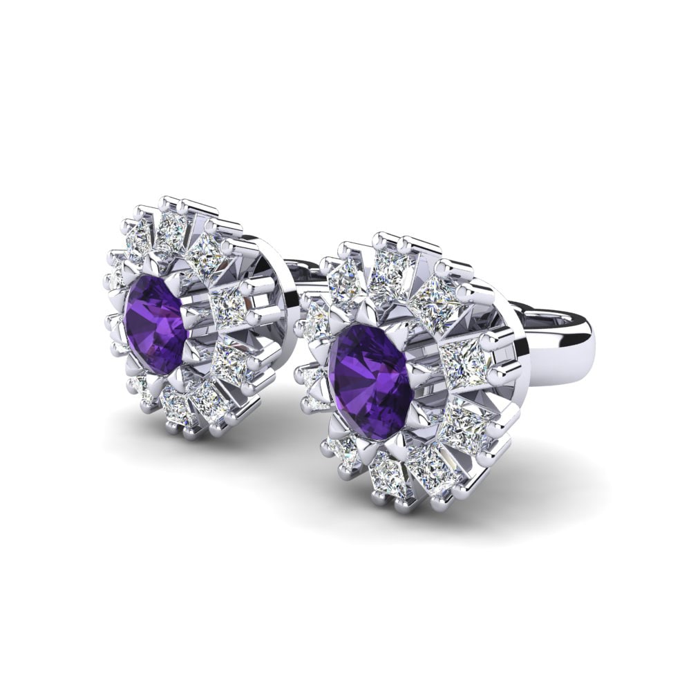 Amethyst Women's Earring Ilaria