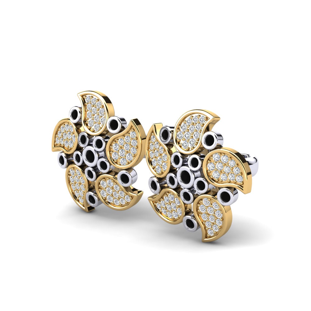 Black Sapphire Women's Earring Kalamata