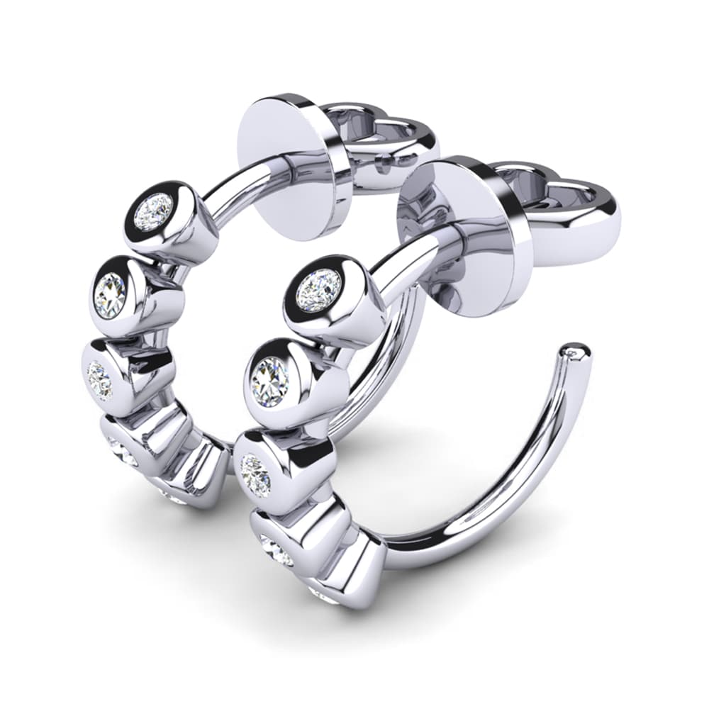 Đá Moissanite Bông tai nữ Keikos