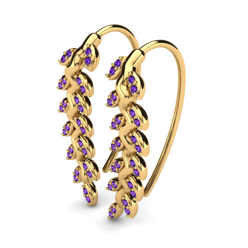 Amethyst Women's Earring Leopolda
