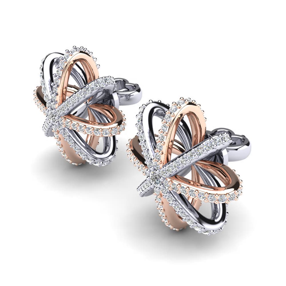 Đá Zirconia Bông tai nữ Livadeia