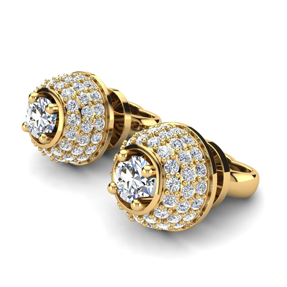 14ct Yellow Gold Women's Earring Loenarda