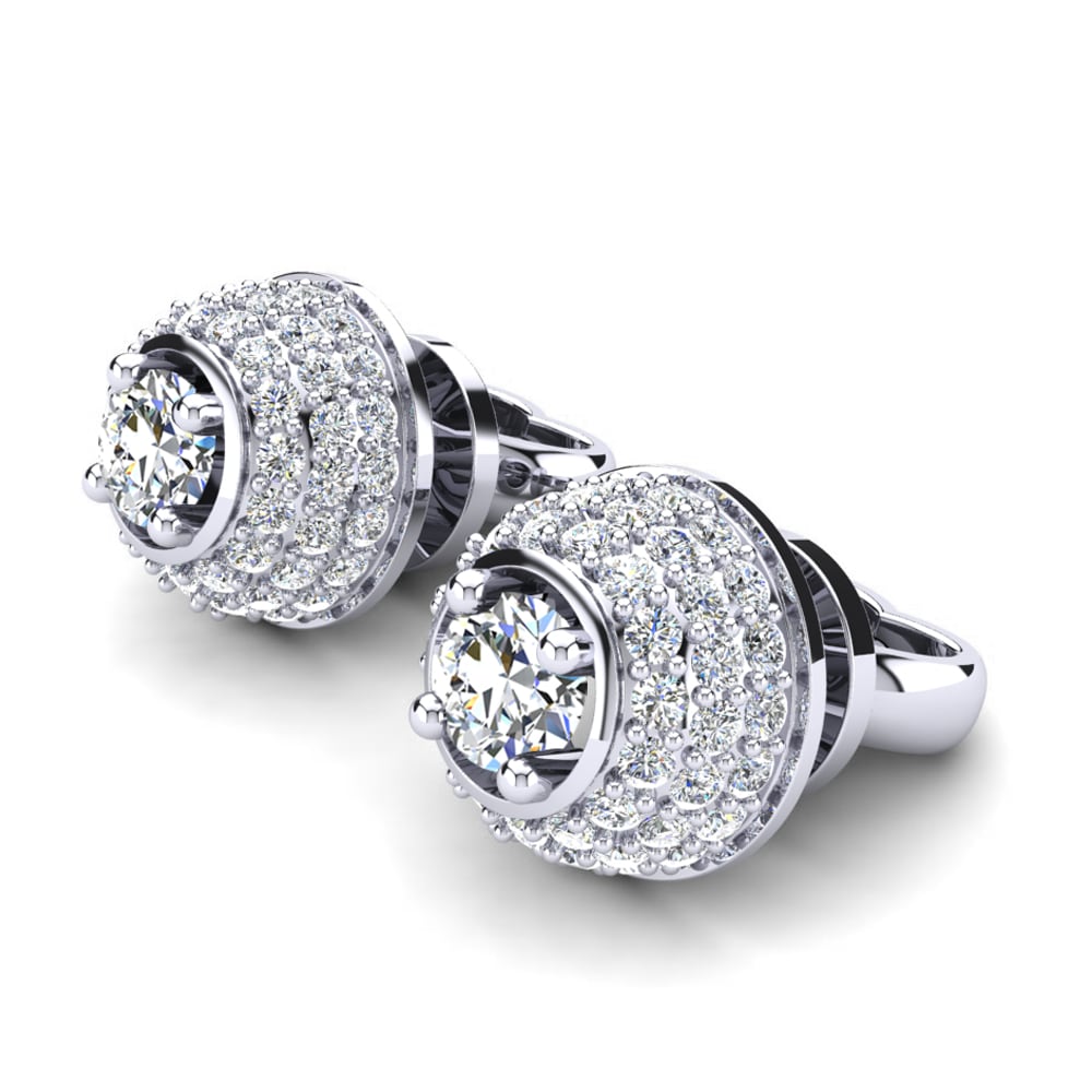 White sapphire Women's Earring Loenarda