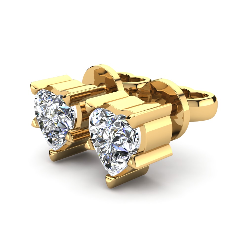 Corazón Diamante Pendiente de mujer Luigia