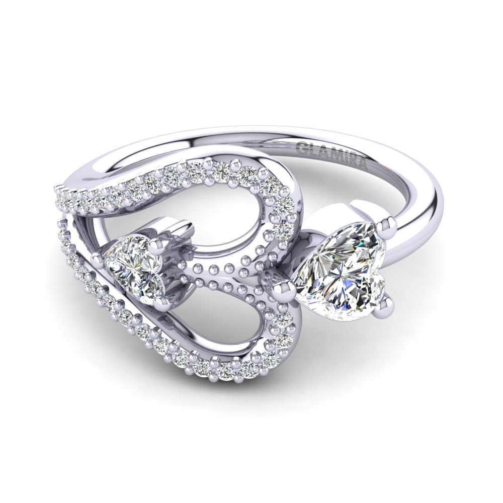 Diamante cultivado en laboratorio Anillo Danaja