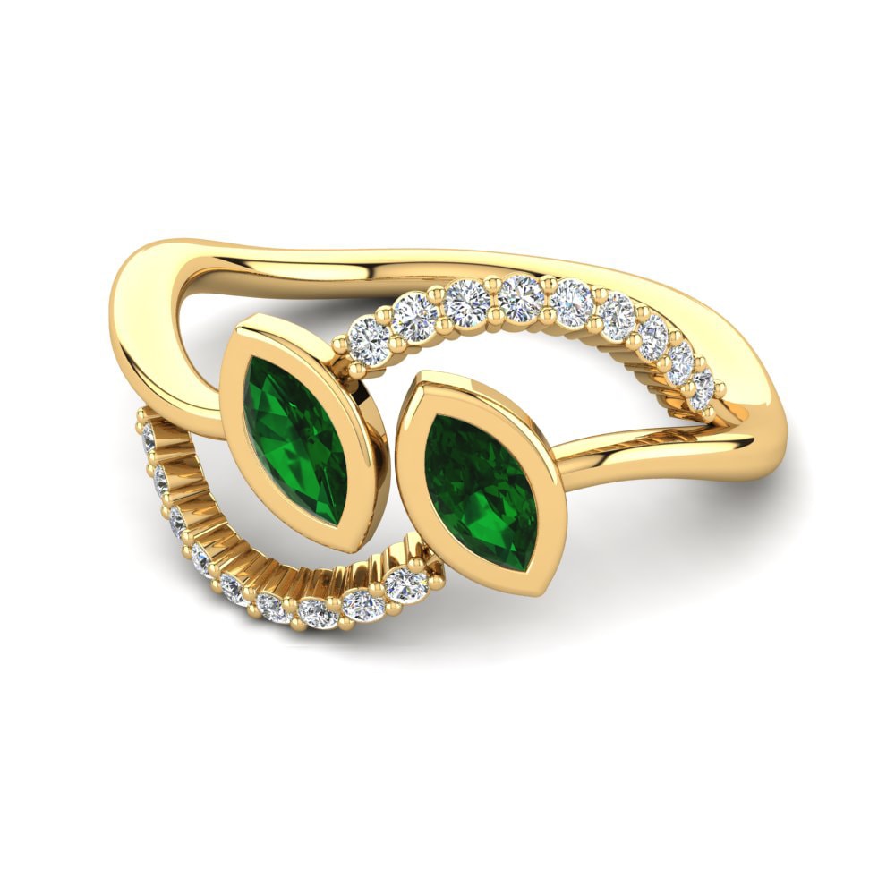 Green Zirconia Ring Darchelle