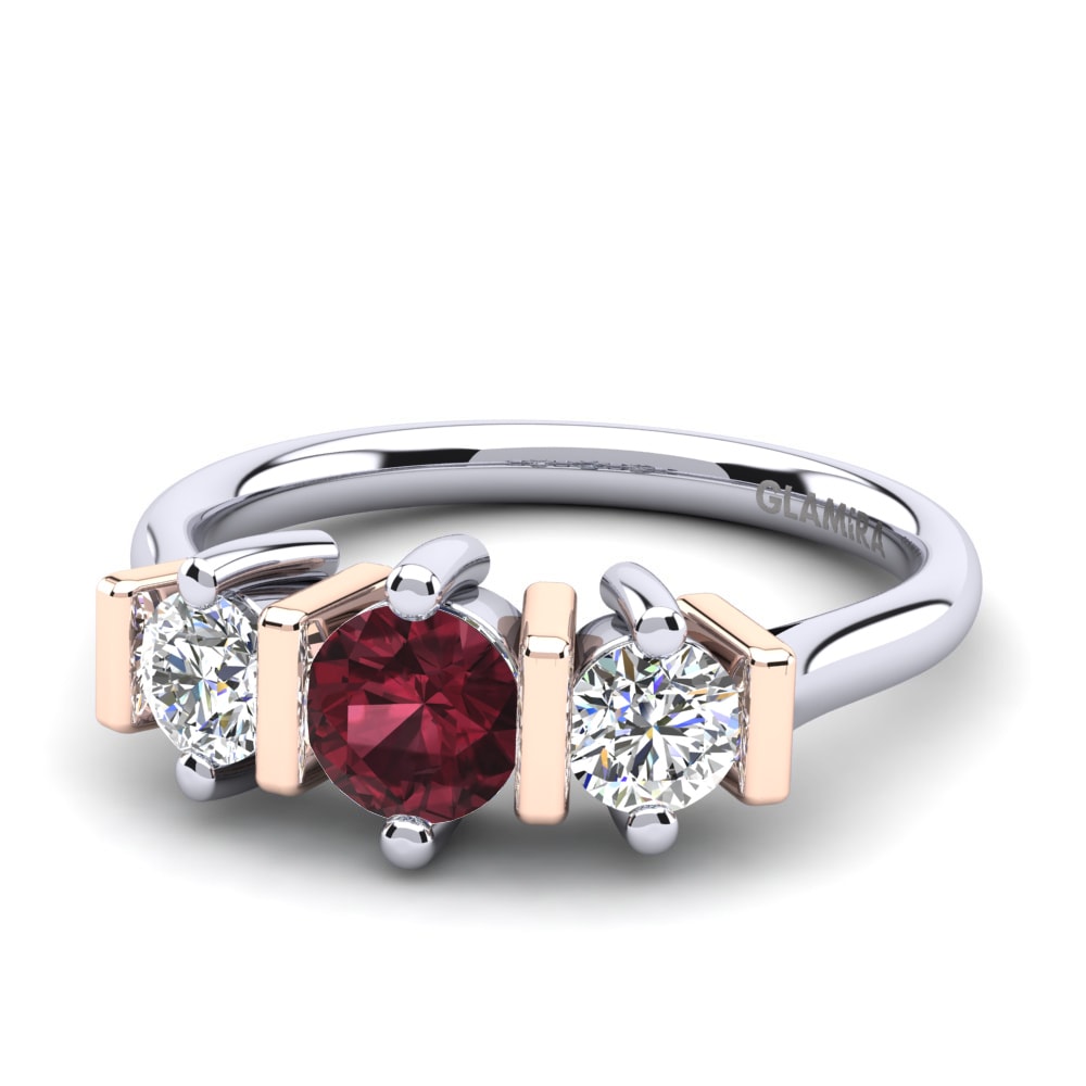 Garnet Engagement Ring Dorina