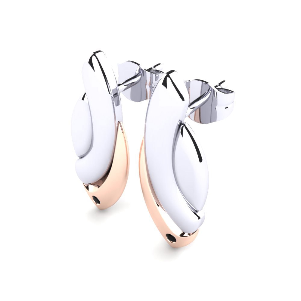 Schwarzer Onyx Damen ohrring Lucca