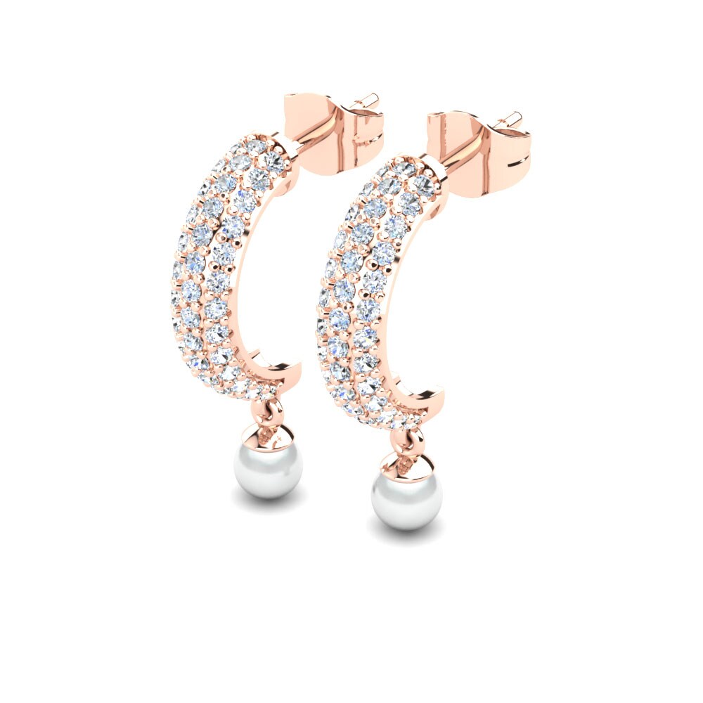 Circonita Pendiente de mujer Avery Ø4 mm