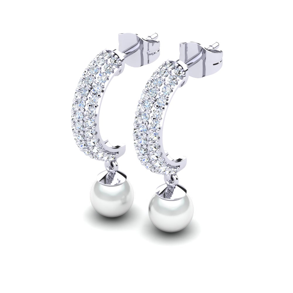 Zirkonia Damen ohrring Avery Ø6 mm