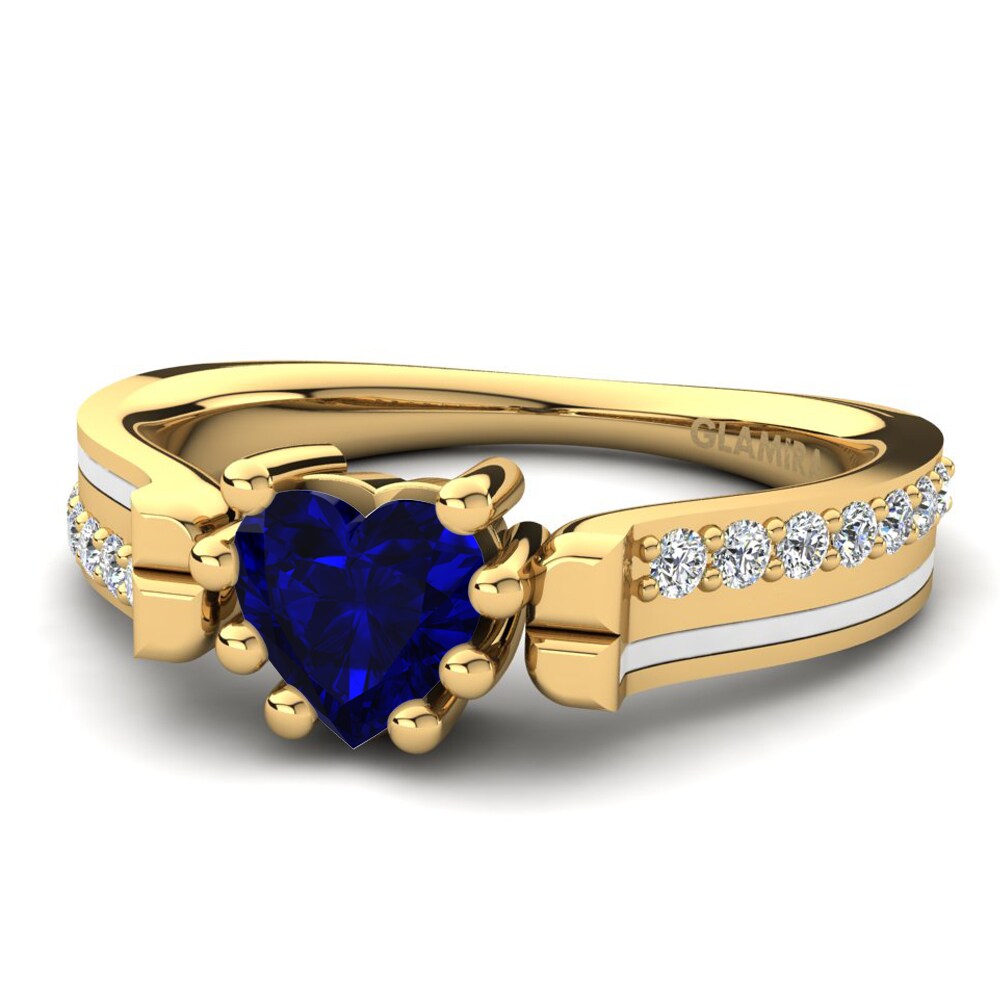Saphir Verlobungsring Arcangela