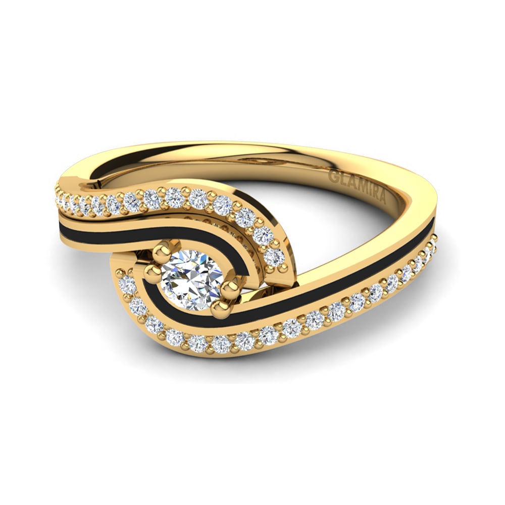 9ct Yellow Gold Ring Battistina