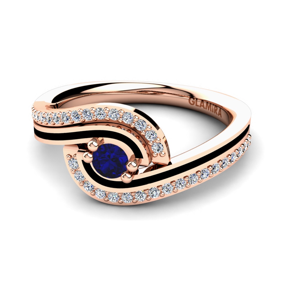 Zafiro Anillo Battistina