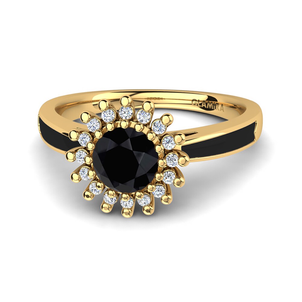 9ct Yellow Gold Engagement Ring Cipriana